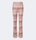 Missoni Zigzag high-rise flared pants