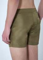 Moncler Elastic Waist Swim Shorts