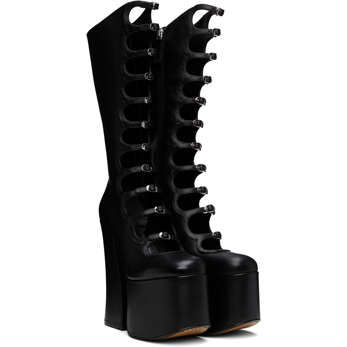 Marc Jacobs Black 'The Kiki' Knee-High Boots