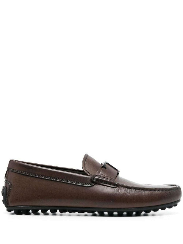 Photo: TOD'S - City Gommino Leather Loafers