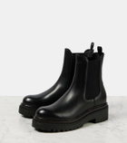Prada Leather Chelsea boots