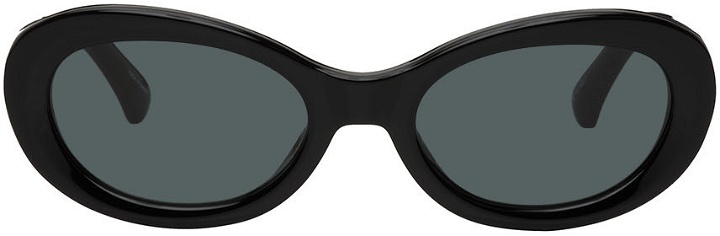 Photo: Dries Van Noten Black Linda Farrow Edition 211 C1 Sunglasses
