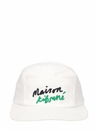 MAISON KITSUNÉ - Handwriting Logo Cotton Baseball Cap