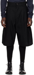 pet-tree-kor Black Foxglove Shorts