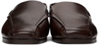 Lemaire Brown Folded Mules