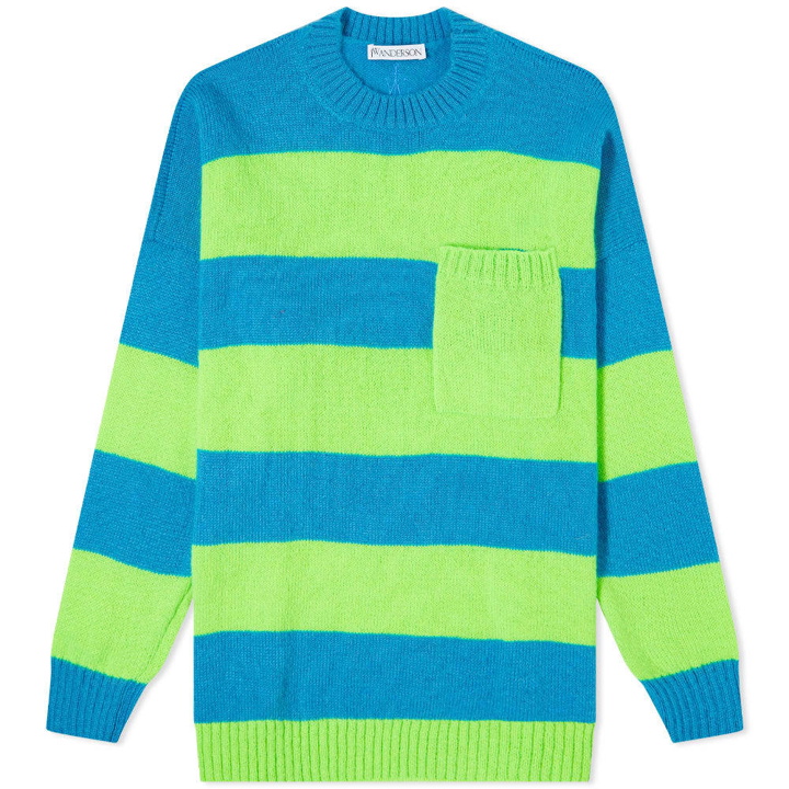 Photo: JW Anderson Striped Crew Neck Knitted Jumper