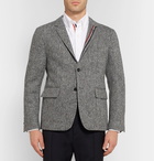 Thom Browne - Grey Unstructured Wool and Mohair-Blend Blazer - Men - Gray