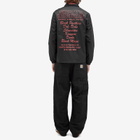 Pleasures Men's Griptape Coach Jacket in Black