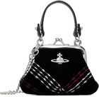 Vivienne Westwood Black Mini 'Granny Frame' Bag