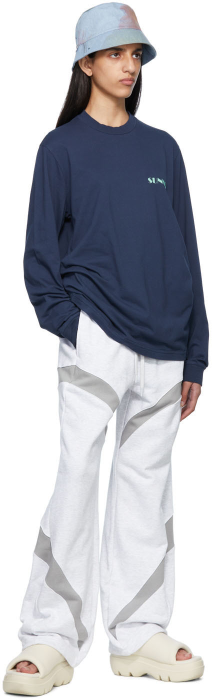 SUNNEI SSENSE Exclusive Blue T-Shirt