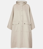 Brunello Cucinelli Hooded cashmere cape