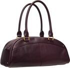 Chloé Burgundy Soft Leather Chloé Bowling Bag