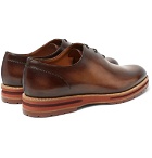 Berluti - Alessio Whole-Cut Leather Oxford Shoes - Brown