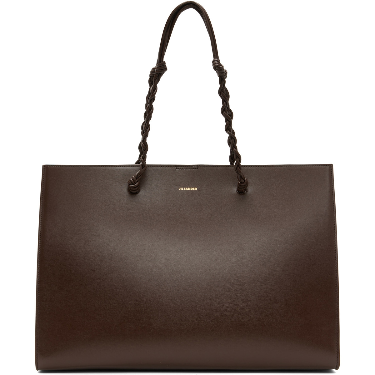 Jil Sander Brown Tangle Tote
