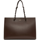 Jil Sander Brown Tangle Tote