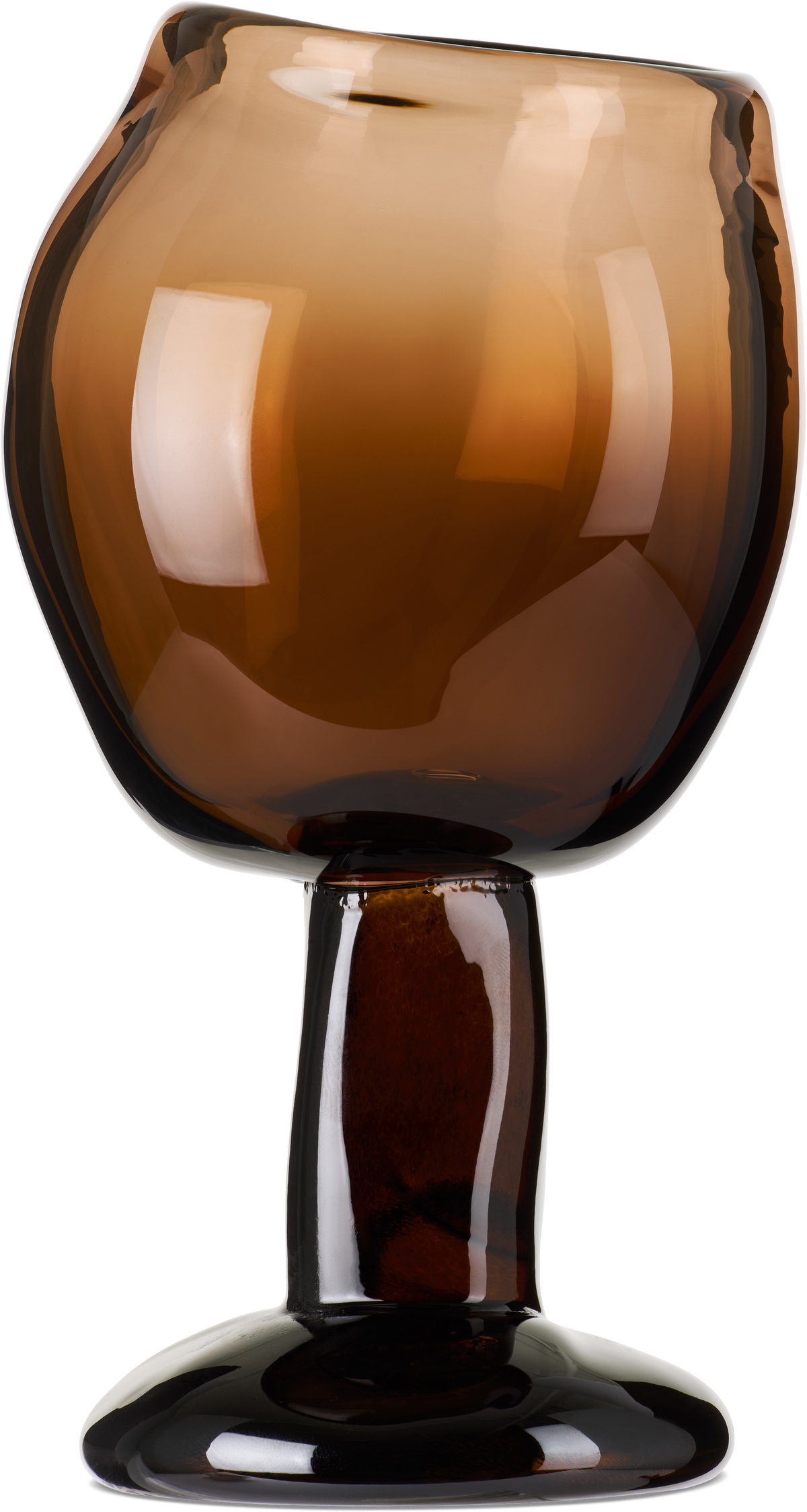 RiRa Brown Addled Tall Glass
