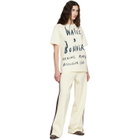 Wales Bonner Off-White Tide Viscose Poly Knit Track Pants