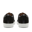 Lanvin Men's Toe Cap Sneakers in Black