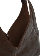 Mansur Gavriel Soft Crinkled Leather Tote bag - Dark Brown - One Size