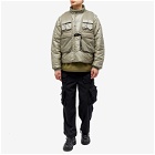 F/CE. Men's 3-Way Padded Jacket in Sage Green
