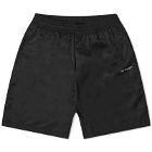 Off-White Men's Arrow Swim Shorts in Black/White