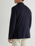 Massimo Alba - Unstructured Cotton-Blend Twill Suit Jacket - Blue