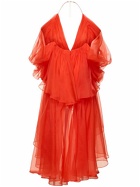 ZIMMERMANN Tranquility Silk Tulle Layer Mini Dress