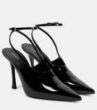 Givenchy Show patent leather slingback pumps