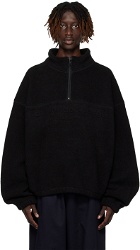 Alexander Wang Black Embossed Sweatshirt