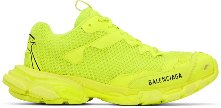 Photo: Balenciaga Yellow Track.3 Sneakers