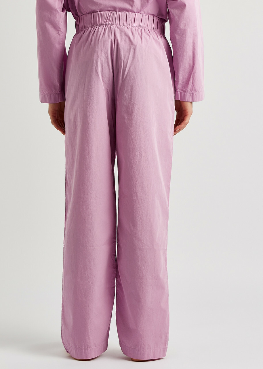 Tekla Unisex Poplin Pyjama Trousers Pink