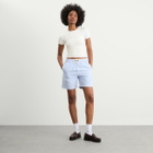House Of Sunny Women's Seersucker Box Fit Shorts in Multi