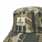 Malbon Men's Tour Divot Camo Bucket Hat in Bark Camo