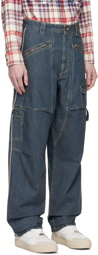 Isabel Marant Blue Parker Jeans