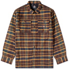 Dickies Men's Moulton Overshirt in Gingerbread