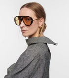 Bottega Veneta Drop aviator sunglasses