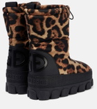 Goldbergh Snowy leopard-print snow boots