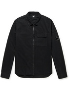 C.P. Company - Cotton-Gabardine Overshirt - Black