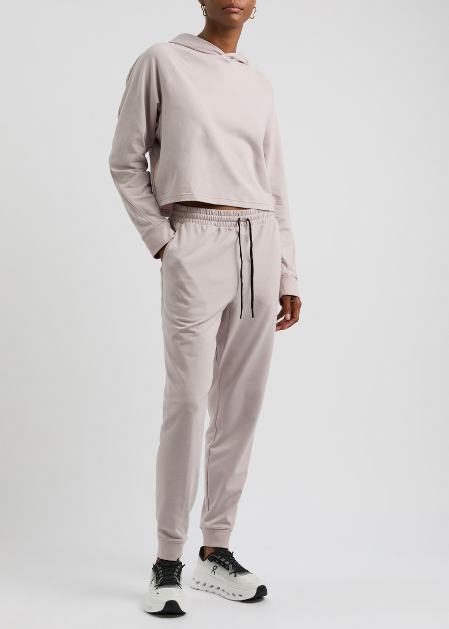 ON Movement Stretch-jersey Sweatpants Pink