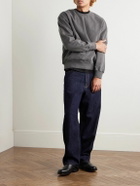 FrizmWORKS - Garment-Dyed Cotton-Jersey Sweatshirt - Gray