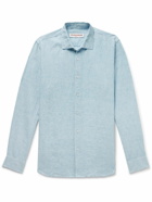 Orlebar Brown - Giles Linen Shirt - Blue