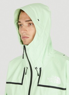 Futurelight Hooded Mountain Jacket in Light Green