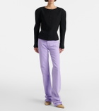 Chloé Virgin wool crêpe cardigan