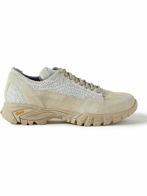Photo: Diemme - Possagno Panelled Suede and BYBORRE® 3D™ Sneakers - White