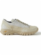 Diemme - Possagno Panelled Suede and BYBORRE® 3D™ Sneakers - White