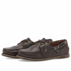 Paraboot Women's Barth Leather Boat Shoe in Brown