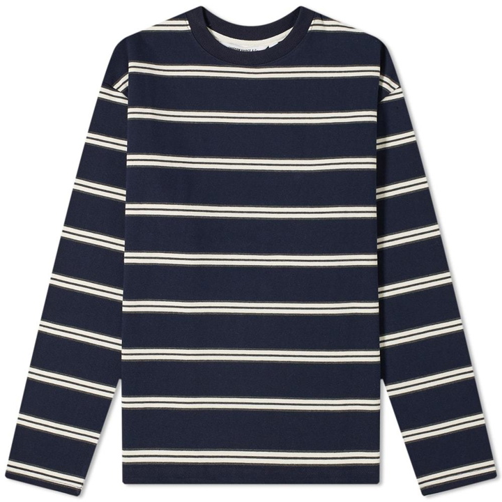 Photo: Uniform Bridge Long Sleeve Vintage Striped Tee