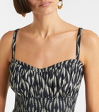 Ulla Johnson Nadine printed cotton-blend midi dress