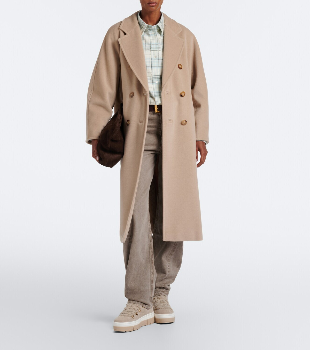 Bogner Vaduz shearling and suede ankle boots