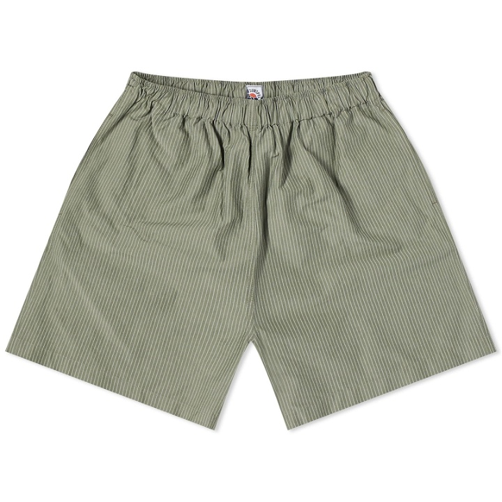 Photo: Sunspel Men's x Nigel Cabourn Ripstop Army Shorts in Army Green